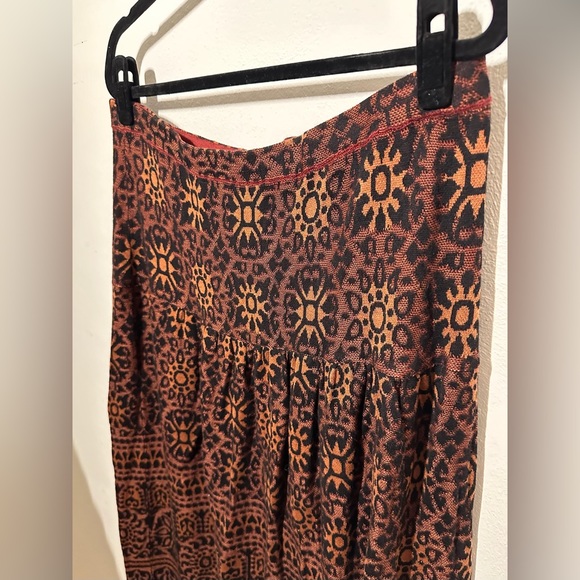 Peruvian Connection Pima Cotton Knit Maxi Skirt - Picture 3 of 7